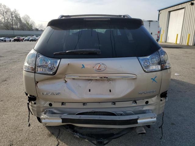 2T2HK31U57C046242 - 2007 LEXUS RX 350 GOLD photo 6