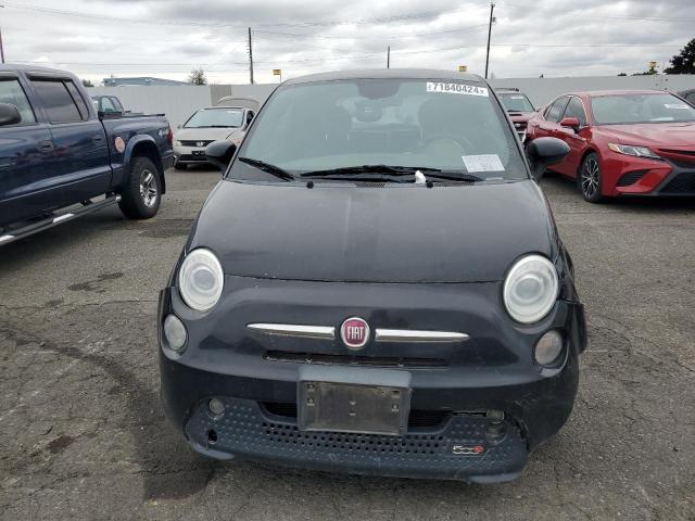 3C3CFFGE6FT615443 - 2015 FIAT 500 ELECTRIC BLACK photo 5