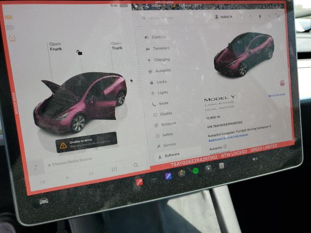 7SAYGDEE2RA261302 - 2024 TESLA MODEL Y 白色 照片 9