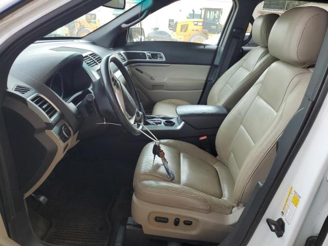 1FM5K7D8XEGC19406 - 2014 FORD EXPLORER XLT WHITE photo 7