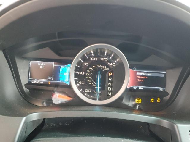 1FM5K7D8XEGC19406 - 2014 FORD EXPLORER XLT WHITE photo 9