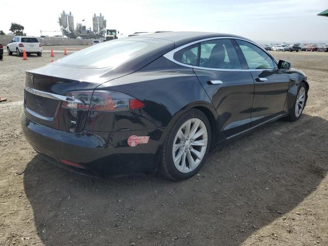 5YJSA1E11HF189655 - 2017 TESLA MODEL S Սև լուսանկար 3