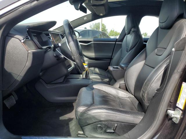 5YJSA1E11HF189655 - 2017 TESLA MODEL S Սև լուսանկար 7