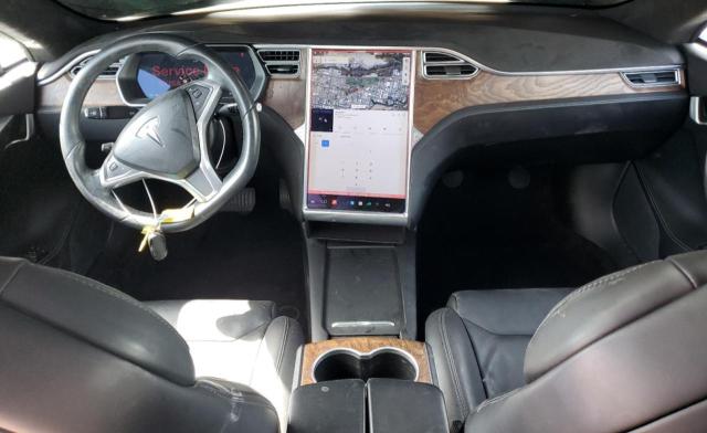 5YJSA1E11HF189655 - 2017 TESLA MODEL S Սև լուսանկար 8