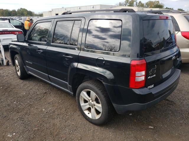 1C4NJRFB3DD222353 - 2013 JEEP PATRIOT LATITUDE BLACK photo 2