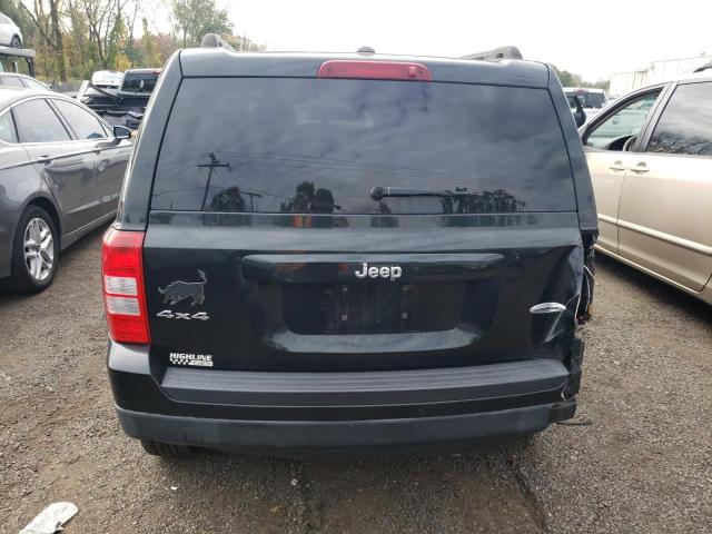 1C4NJRFB3DD222353 - 2013 JEEP PATRIOT LATITUDE BLACK photo 6