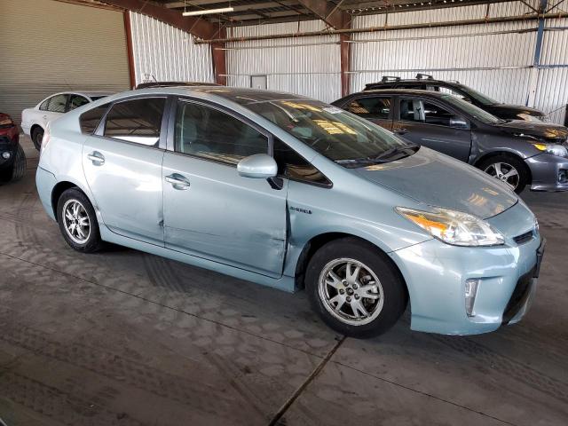 JTDKN3DU3C1545424 - 2012 TOYOTA PRIUS TURQUOISE photo 4