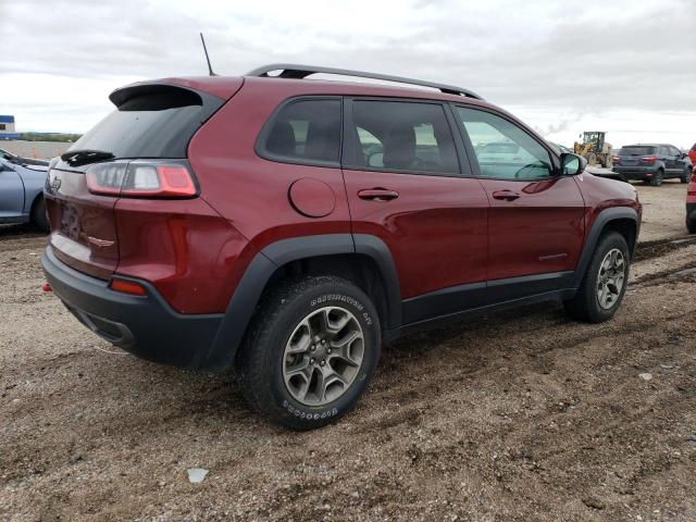 1C4PJMBX7LD527415 - 2020 JEEP CHEROKEE TRAILHAWK BURGUNDY photo 3