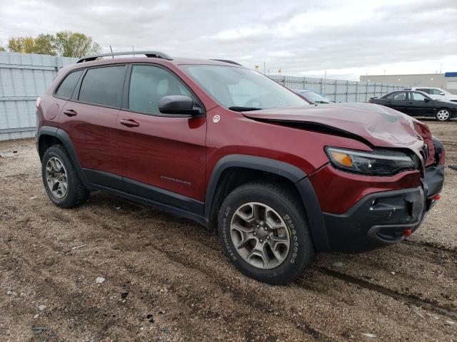 1C4PJMBX7LD527415 - 2020 JEEP CHEROKEE TRAILHAWK BURGUNDY photo 4
