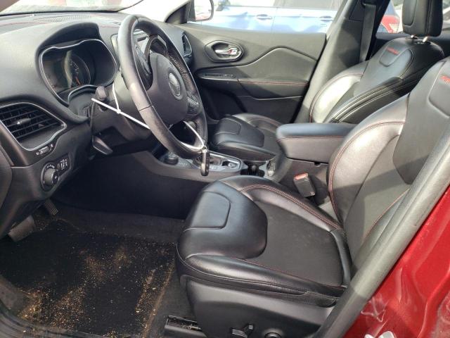 1C4PJMBX7LD527415 - 2020 JEEP CHEROKEE TRAILHAWK BURGUNDY photo 7