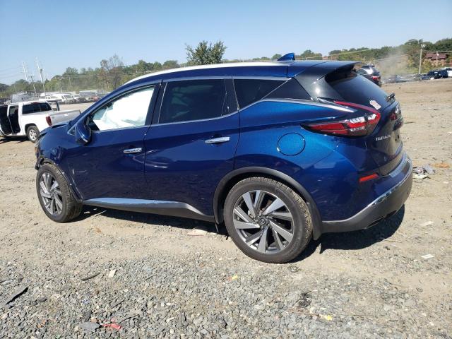 5N1AZ2CS1LN143609 - 2020 NISSAN MURANO SL BLUE photo 2