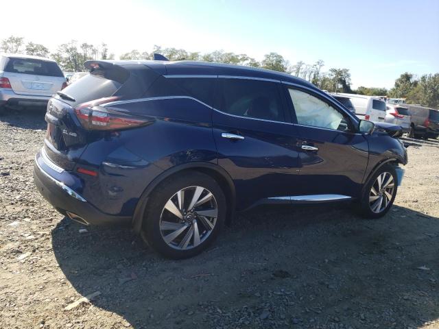 5N1AZ2CS1LN143609 - 2020 NISSAN MURANO SL BLUE photo 3