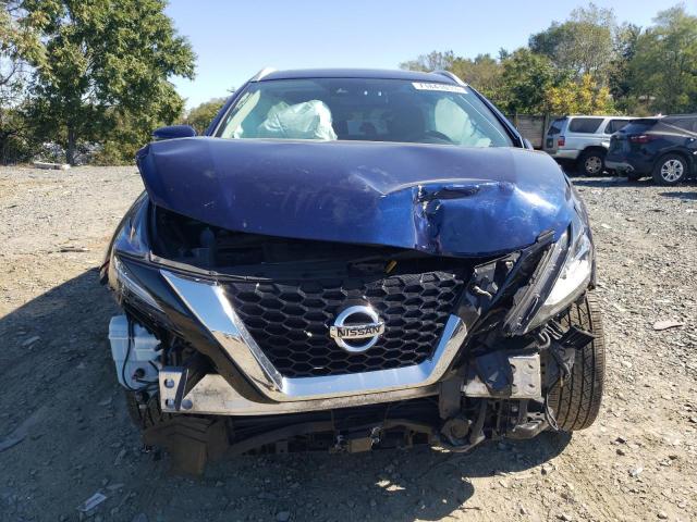 5N1AZ2CS1LN143609 - 2020 NISSAN MURANO SL BLUE photo 5