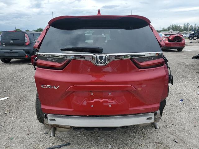 5J6RW1H81NA019836 - 2022 HONDA CR-V EXL Կարմիր լուսանկար 6