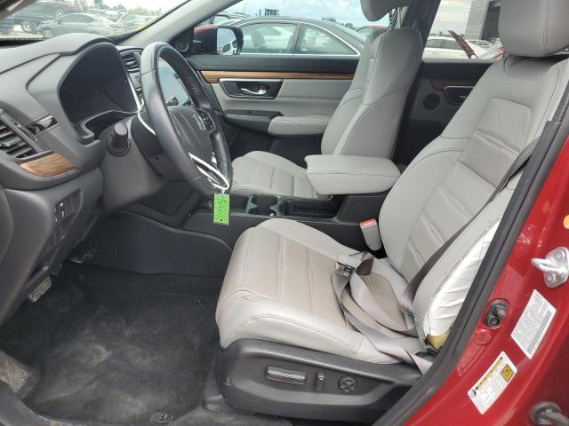 5J6RW1H81NA019836 - 2022 HONDA CR-V EXL Կարմիր լուսանկար 7