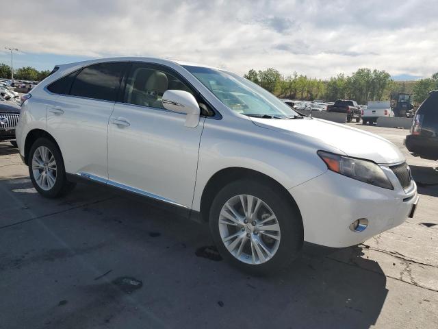 JTJZB1BA9A2003270 - 2010 LEXUS RX 450H WHITE photo 4