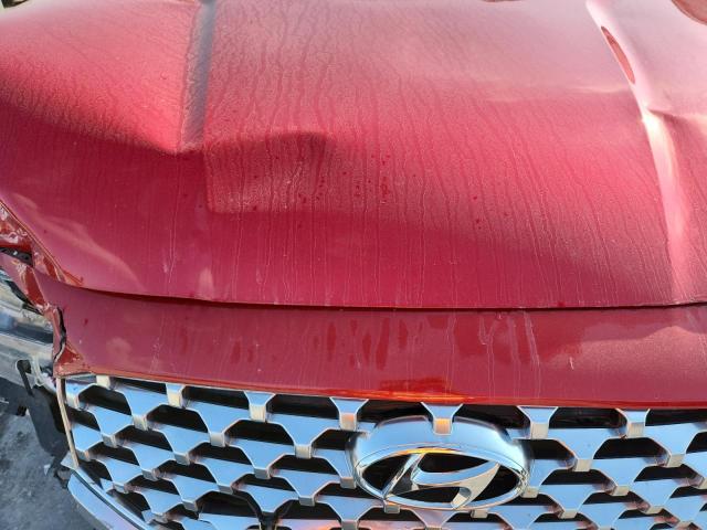 5NMS3DAJ5MH324565 - 2021 HYUNDAI SANTA FE SEL RED photo 11