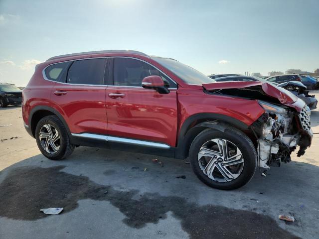 5NMS3DAJ5MH324565 - 2021 HYUNDAI SANTA FE SEL RED photo 4