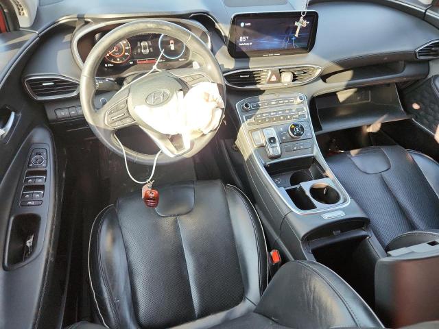 5NMS3DAJ5MH324565 - 2021 HYUNDAI SANTA FE SEL RED photo 8