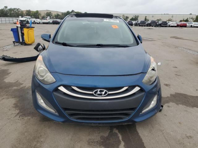 KMHD35LHXEU170613 - 2014 HYUNDAI ELANTRA GT BLUE photo 5