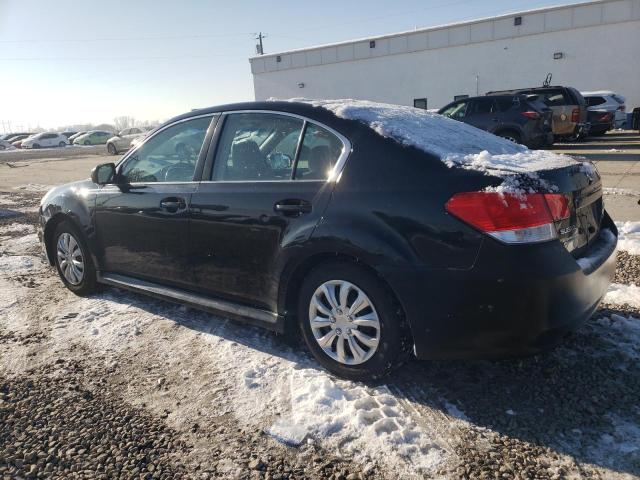 4S3BMBA65B3235586 - 2011 SUBARU LEGACY 2.5I BLACK photo 2