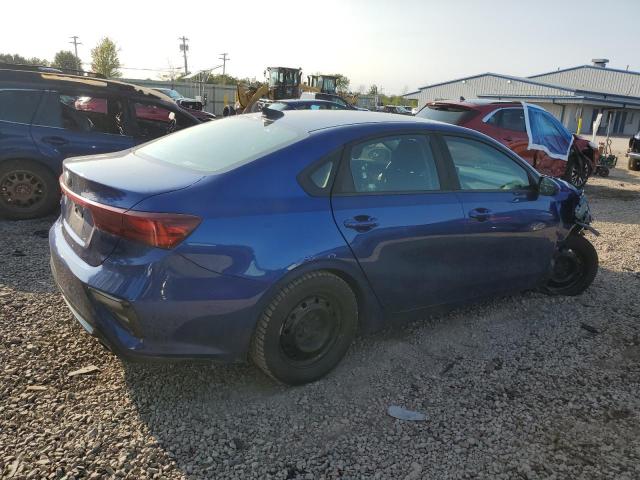 3KPF24AD4KE104353 - 2019 KIA FORTE FE 蓝色 照片 3