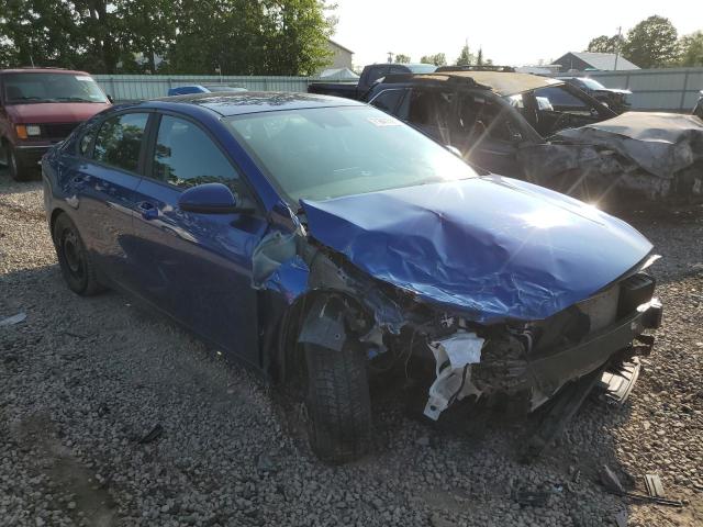 3KPF24AD4KE104353 - 2019 KIA FORTE FE 蓝色 照片 4