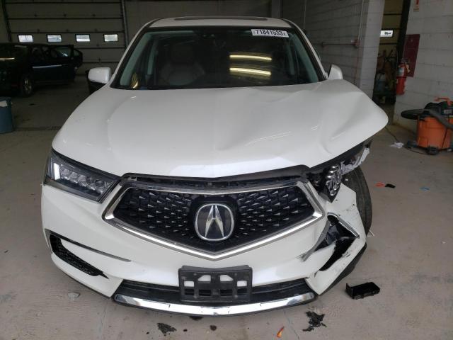 5J8YD4H54JL018209 - 2018 ACURA MDX TECHNOLOGY WHITE photo 5