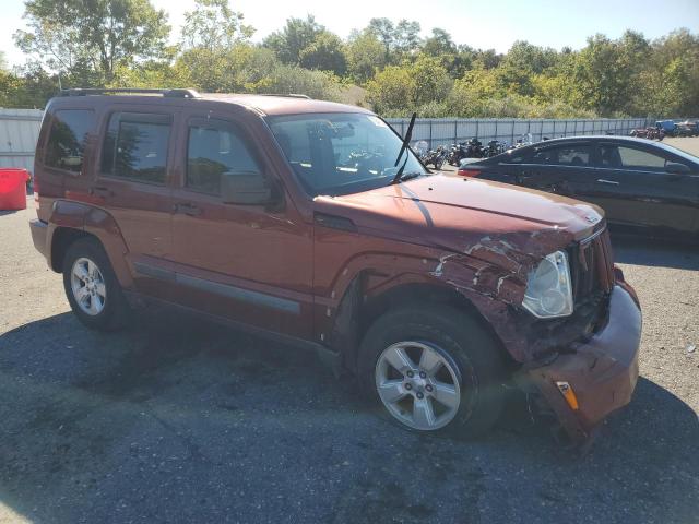1J8GN28K89W522878 - 2009 JEEP LIBERTY SPORT MAROON photo 4