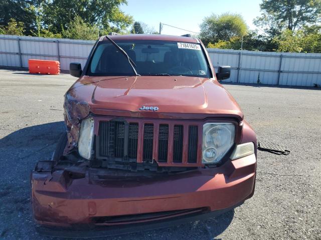 1J8GN28K89W522878 - 2009 JEEP LIBERTY SPORT MAROON photo 5