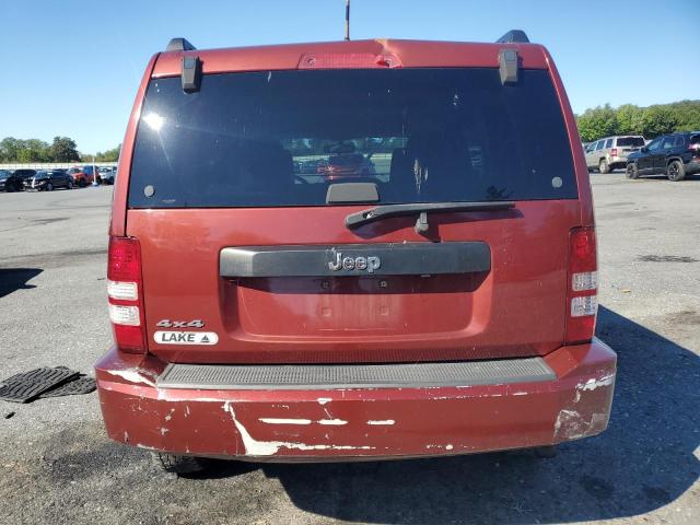 1J8GN28K89W522878 - 2009 JEEP LIBERTY SPORT MAROON photo 6