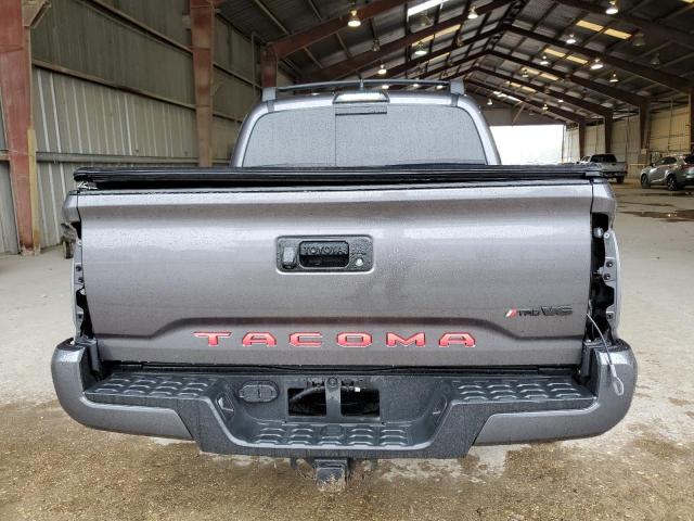 5TFAZ5CN9HX043379 - 2017 TOYOTA TACOMA DOUBLE CAB CHARCOAL photo 6