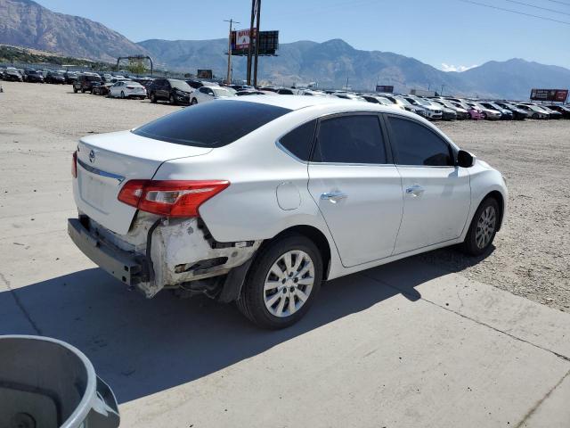 3N1AB7AP9KY295159 - 2019 NISSAN SENTRA S WHITE photo 3