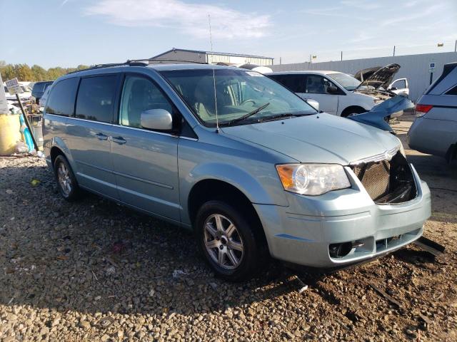 2A8HR54P18R792795 - 2008 CHRYSLER TOWN & COU TOURING BLUE photo 4