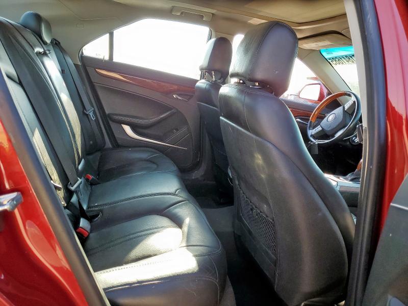 1G6DJ5EY4B0142819 - 2011 CADILLAC CTS PERFORMANCE COLLECTION Красный фото 10