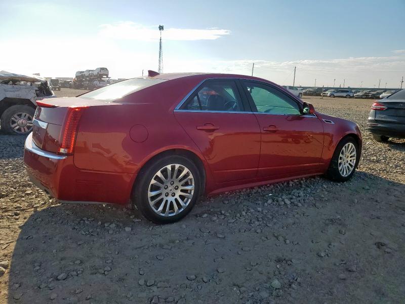 1G6DJ5EY4B0142819 - 2011 CADILLAC CTS PERFORMANCE COLLECTION Красный фото 3