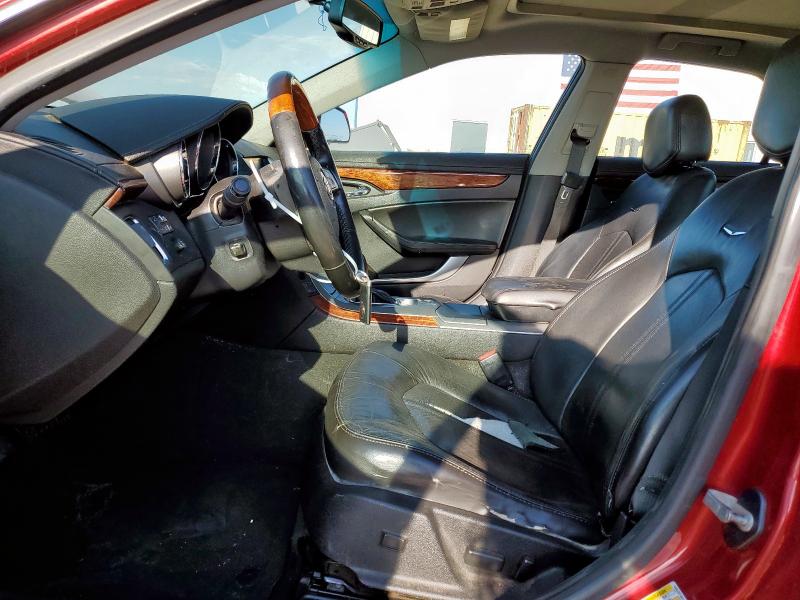 1G6DJ5EY4B0142819 - 2011 CADILLAC CTS PERFORMANCE COLLECTION Красный фото 7