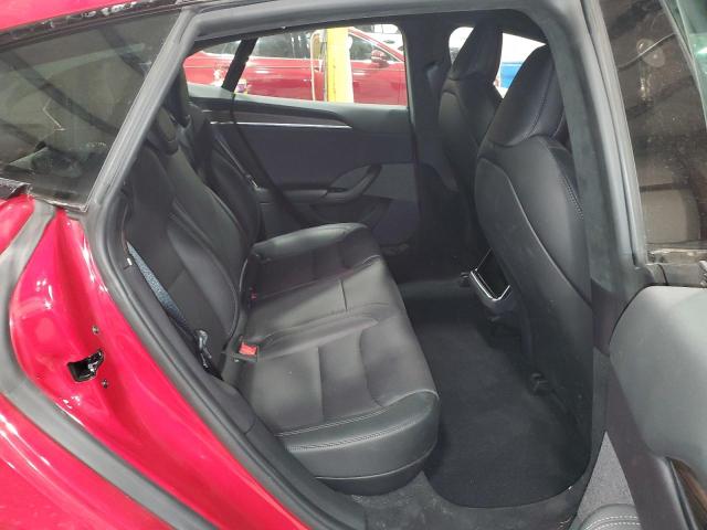 5YJSA1E53NF489616 - 2022 TESLA MODEL S Կարմիր լուսանկար 10