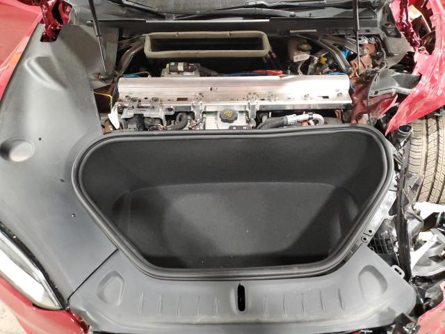 5YJSA1E53NF489616 - 2022 TESLA MODEL S Կարմիր լուսանկար 11