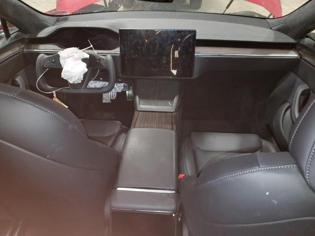 5YJSA1E53NF489616 - 2022 TESLA MODEL S Կարմիր լուսանկար 8