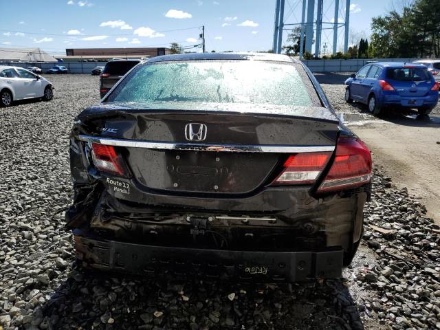 2HGFB2F97EH531674 - 2014 HONDA CIVIC EXL BROWN photo 6