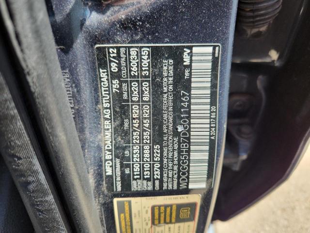 WDCGG5HB7DG011467 - 2013 MERCEDES-BENZ GLK 350 石墨色 照片 13