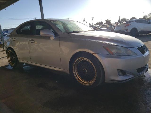 JTHBK262785076299 - 2008 LEXUS IS 250 SILVER photo 4