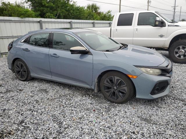 SHHFK7H53JU225012 - 2018 HONDA CIVIC EX GRAY photo 4