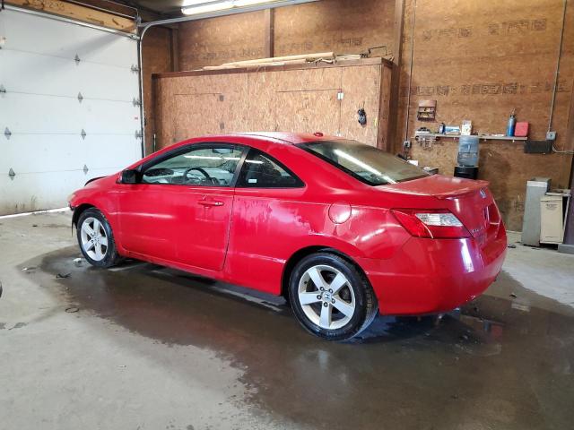 2HGFG12826H580372 - 2006 HONDA CIVIC EX RED photo 2