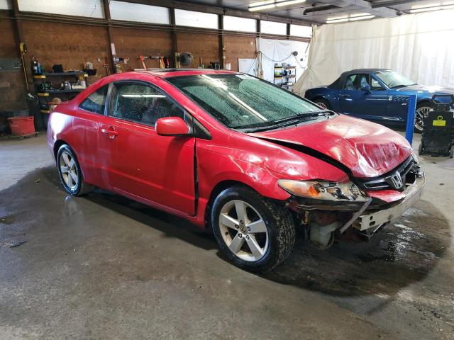 2HGFG12826H580372 - 2006 HONDA CIVIC EX RED photo 4