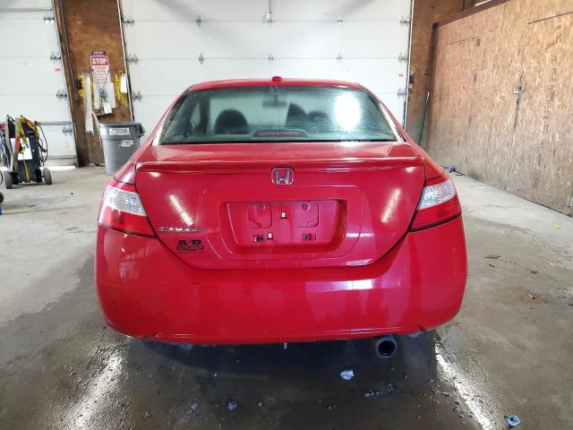 2HGFG12826H580372 - 2006 HONDA CIVIC EX RED photo 6