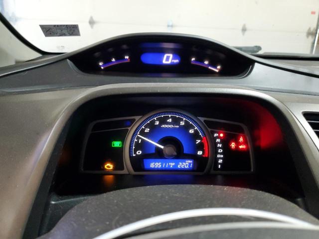 2HGFG12826H580372 - 2006 HONDA CIVIC EX RED photo 9