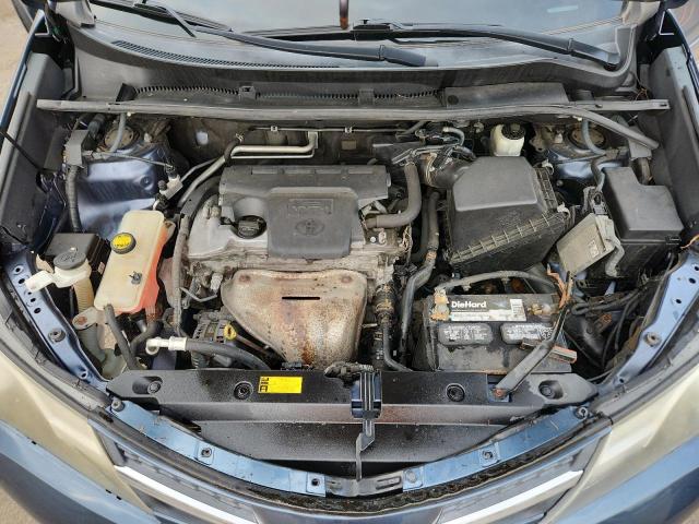 2T3BFREV3DW104063 - 2013 TOYOTA RAV4 LE BLUE photo 12