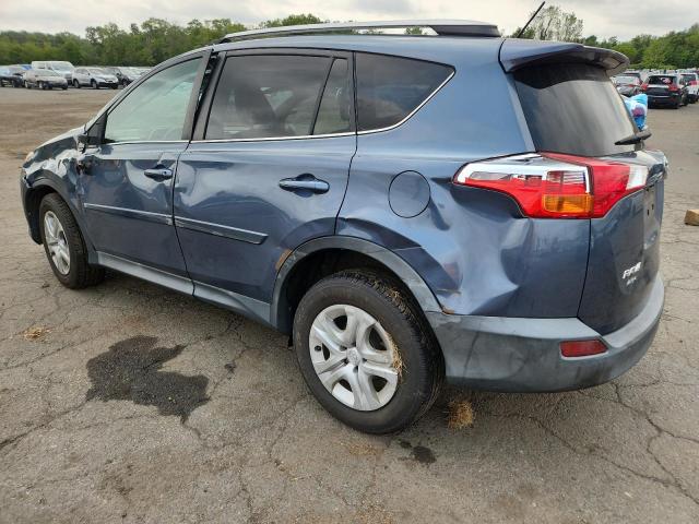 2T3BFREV3DW104063 - 2013 TOYOTA RAV4 LE BLUE photo 2